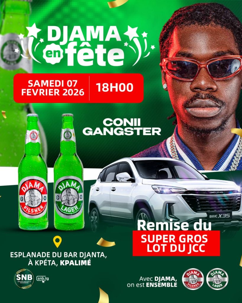 JCC Djama : Kpalimé accueille la célébration du grand gagnant du super lot
